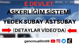 E Devlet ASKERLİĞİM Sistemi Nedir Yoklama başvurusu nasıl yapılır Celp dönemleri TÜM DETAYLAR [upl. by Aretha960]