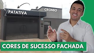 5 CORES DE SUCESSO PARA PINTAR A FACHADA DA CASA CORES TENDENCIA 2024  2025 [upl. by Karlis]