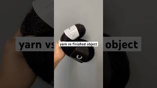 yarn vs finished object 🤍 knitting handknitting [upl. by Erin999]