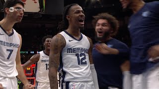 Ja Morant with UNREAL Game Winner in his Return vs Pelicans 🤯 [upl. by Ruthe]