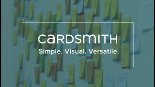 Cardsmith Overview  Online Sticky Notes amp Visual Project Management Tool [upl. by Ena297]