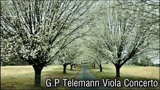 Telemann  Viola Concerto in G Major III Andante Piano Accompaniment 34 [upl. by Dela]