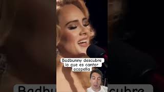 Badbunny descubre el acapella adele badbunny [upl. by Adnuahsar899]