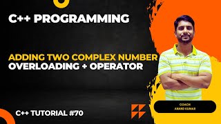 Adding Complex Number  Using Overloading  Operator  C In Hindi [upl. by Ahsitneuq]