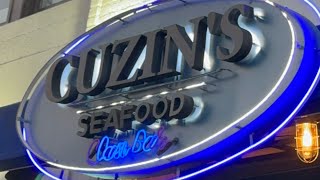 CUZIN’S dinner branzino seafood mukbang foodie [upl. by Lenna]