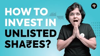 How to Invest in Unlisted shares  CA Rachana Ranade [upl. by Alaham362]