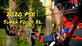 2020 PSE Supra Focus XL Target Bow Introduction Review Mikes Archery [upl. by Elaen]