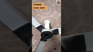 Best Smart Fan Installation  Atomberg Studio Smart  shortsyoutube ytshort [upl. by Bettencourt358]