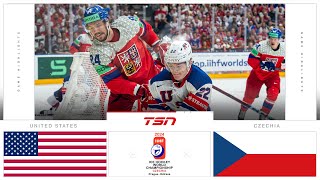 USA vs Czechia HIGHLIGHTS  2024 Mens World Hockey Championships [upl. by Potts951]