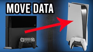 How to Transfer Data From PS4 to PS5  Move Save Files Via Ethernet LAN Cord and WiFi [upl. by Adam]