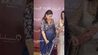 Pregnant Shraddha Arya flaunts her Baby Bump at an Event in Mumbai  Kumkum Bhagya  Kundali Bhagya [upl. by Ientruoc]