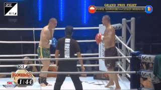 Catalin Morosanu vs Paul Slowinski  K1 WGP 16  Tokyo Japan October 14th 2012 [upl. by Haleak]