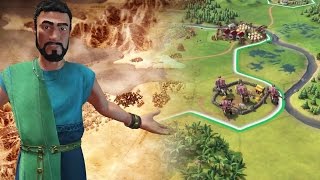 Civilization 6  E3 2016 GameplayDemo Eine komplette Partie erklärt [upl. by Earvin]