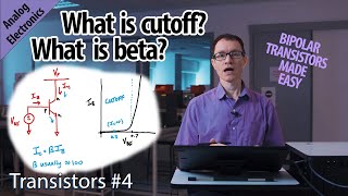 Simple bipolar circuits Cutoff and beta 4Transistors [upl. by Clift397]