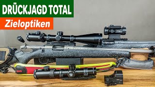 DRÜCKJAGD Zielfernrohre 4 Varianten  JAGD TOTAL [upl. by Rosenthal]