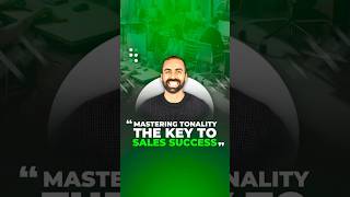 Mastering Tonality The Key To Sales Success  salessuccess shortsviral [upl. by Sairtemed940]