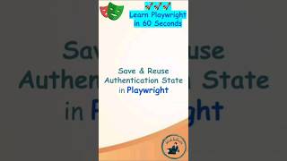 Playwright Tutorial  Save and Reuse Authentication State  Skip Login [upl. by Dinse]