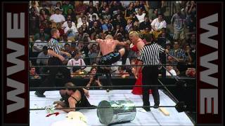 Pat Patterson vs Gerald Brisco Hardcore Championship Evening Gown Match  King of the Ring 2000 [upl. by Geesey]