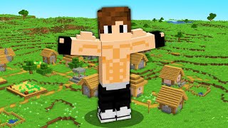 Eu virei SUPER FORTE no MINECRAFT [upl. by Mot955]