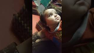 Waite a minute end youtube love cutebaby kannada baby video cute  cutenessoverloaded [upl. by Oedama]