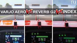 THROUGH THE LENSES  VARJO AERO vs INDEX vs REVERB G2 [upl. by Florri]