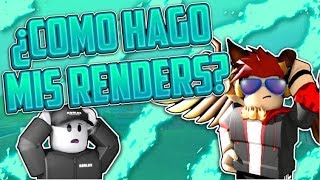 ¿Como hacer un render de Roblox  Tutorial [upl. by Hutchins]