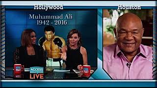 George Foreman says Muhammad Ali did offer him a second title shot [upl. by Koval]