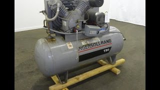 Used Ingersoll Rand Air Compressor Model T30  stock  48703004 [upl. by Charleton854]