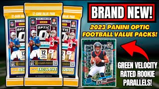 ARE THESE 15 PACKS WORTH IT🤔 2023 OPTIC FOOTBALL VALUE PACK REVIEW🏈 [upl. by Weston]