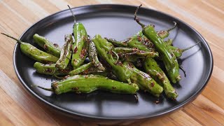 Shishito Peppers with Soy Garlic Sauce [upl. by Shivers99]