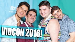 PROM WITH SMOSH VidCon 2016 Vlog [upl. by Kristofer584]