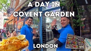 COVENT GARDEN MARKETS amp SEVEN DIALS FOOD MARKET  LONDON [upl. by Gagne767]