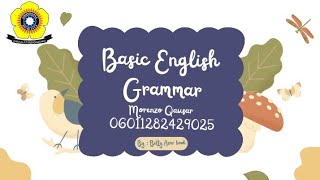 Learning Basic English Grammar [upl. by Lleihsad]