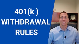 Your 401k – How do you use it What are the 401k withdrawal rules [upl. by Eido]