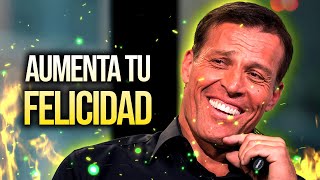 Los 2 hábitos que aumentan tu felicidad  Tony Robbins mindset motivacion [upl. by Baalman780]