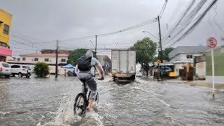 CHUVA NO RECIFE RUAS ALAGADAS 14 JUNHO 2024 [upl. by Folberth]