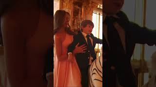 Melania Trump and his son Barron Trump [upl. by Siramaj]