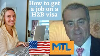 Interview with David Crandell from MTL International work amp Travel on H2B amp J1 Visas [upl. by Soirtimid213]