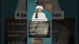 4 Rahasia AlFatihah  Untuk Hajatmu ijazahulama shorts [upl. by Hanson907]