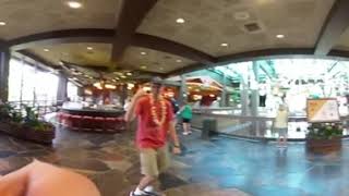 Polynesian Resort 360 Tour  Walt Disney World 360 video [upl. by Enaled653]