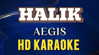 HALIK  BY AEGIS HD KARAOKE [upl. by Adnamma]