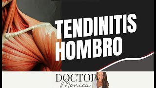 TENDINITIS HOMBRO Conoce sus causas y tratamiento dolor deporte ejercicios [upl. by Catlin]