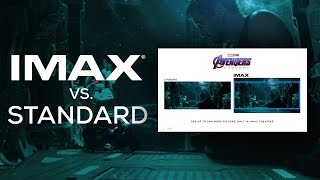 Avengers Endgame IMAX® Screen vs Standard Screen  Trailer 1 [upl. by Doownel]