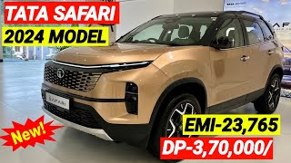 2024 Tata Safari Smart Diesel On Road Price। Tata Safari Smart Base model। Down payment। loan EMI [upl. by Samala]