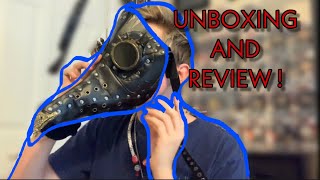 Marty Scurll Plague Doctor Mask Unboxing [upl. by Suzetta463]