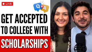 How to WIN SCHOLARSHIPS for college QampA Session [upl. by Helbonia65]