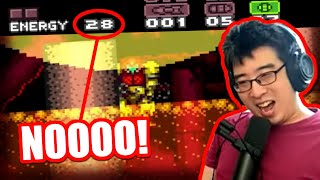 REVERSE PILLARS I Aint SCARED  Hard Map Rando  Super Metroid [upl. by Gomer]