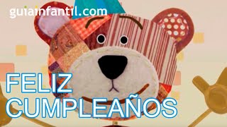 Cumpleaños feliz canción infantil para felicitar el cumpleaños [upl. by Hughett42]