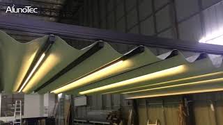 Motorized Retractable Awning with LED Lights [upl. by Ralfston]