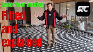 ProWarm Water Underfloor Heating Installation  Floating Floor Panel Method [upl. by Collis]